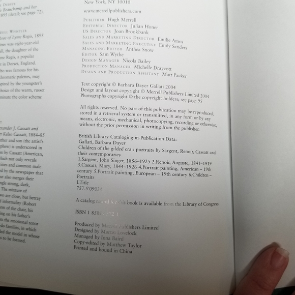 Children of The Gilded Era art book Barbara Dayer Gallati hard cover 2004 - Picture 2 of 5